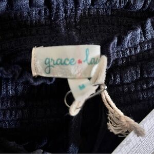 Grace and Lace navy lounge pants